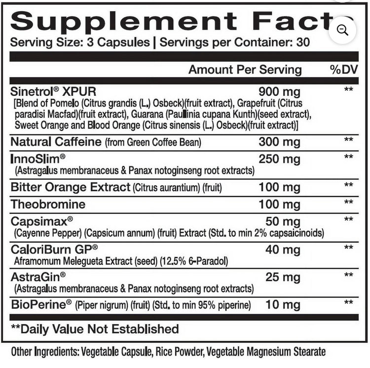 Innovapharm - Novaburn 2.0 (90 caps)
