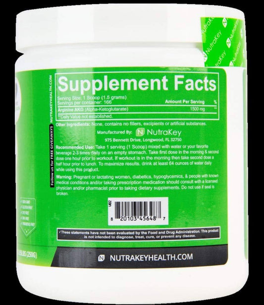 NutraKey - Arginine Powder 250G