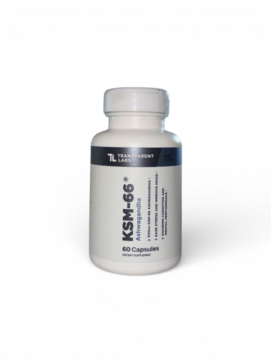 Transparent Labs - KSM-66 Ashwagandha (60 Serv)