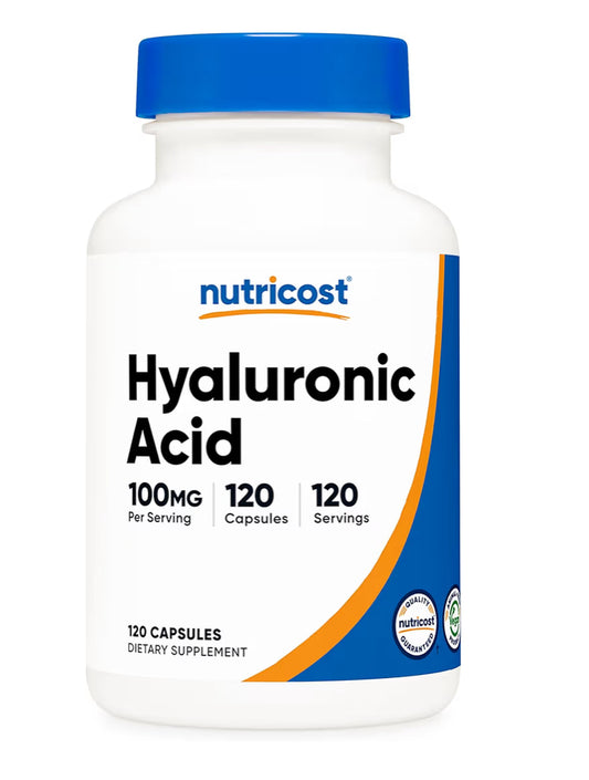 Nutricost - Hyaluronic Acid 100mgs (120 caps)