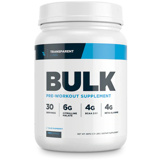 Transparent Labs - BULK Preworkout (30 Serv) - Eva's Supplements