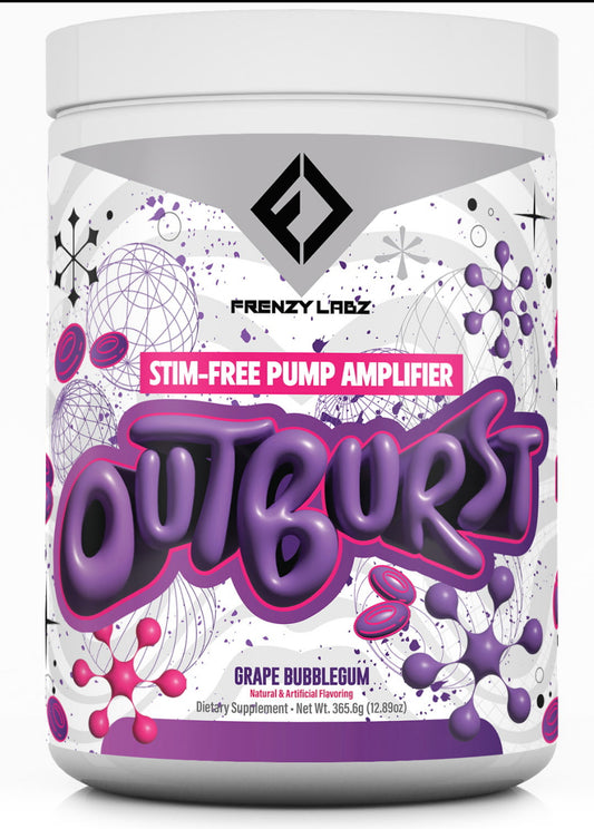 Frenzy Labz - OutBurst Stim Free Pump (20 Serv)