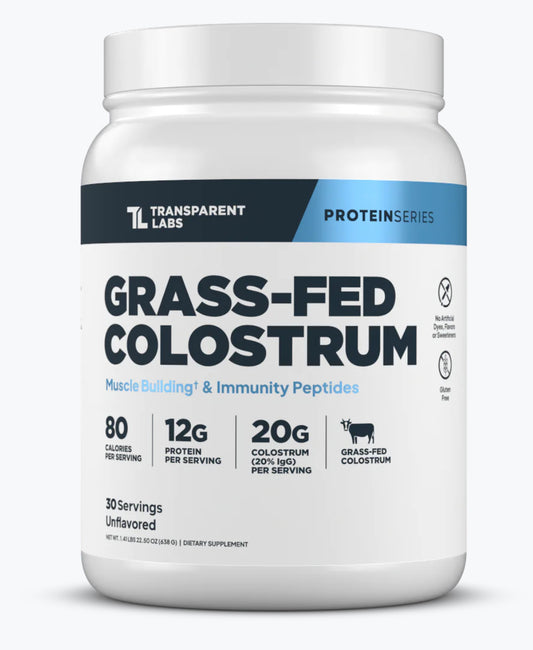 Transparent Labs - Grass-Fed Colostrum (30 servings)