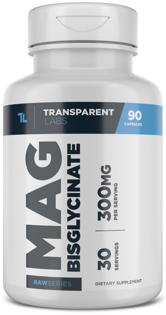 Transparent Labs - Magnesium Bisglycinate (90 Caps) - Eva's Supplements