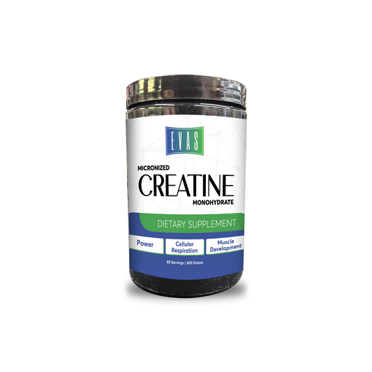 EVAS - Micronized Creatine Monohydrate (80 Serv) - Eva's Supplements