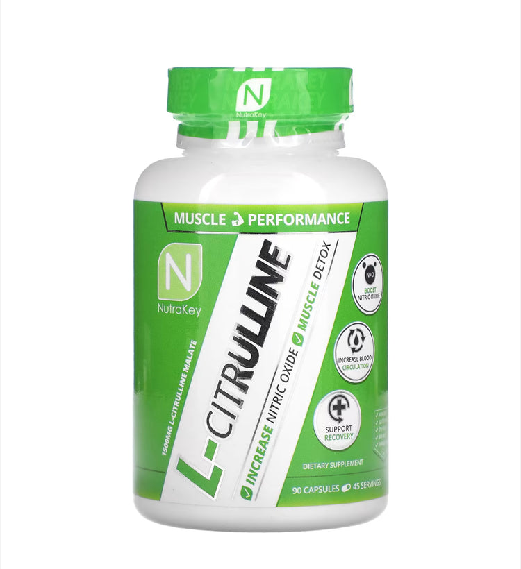 Nutrakey - L Citrulline (90 Caps) - Eva's Supplements