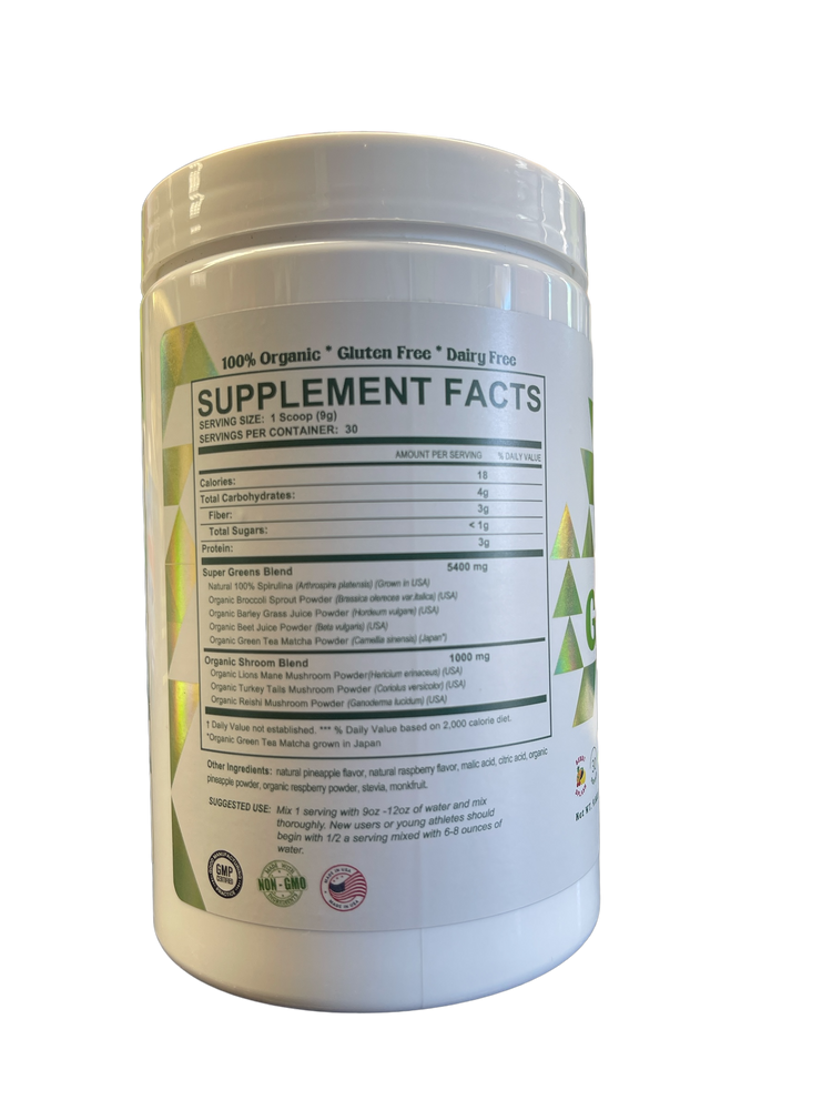 F.I.T.S. Nutrition - Green Drive Superfood (30 Serv) - Eva's Supplements