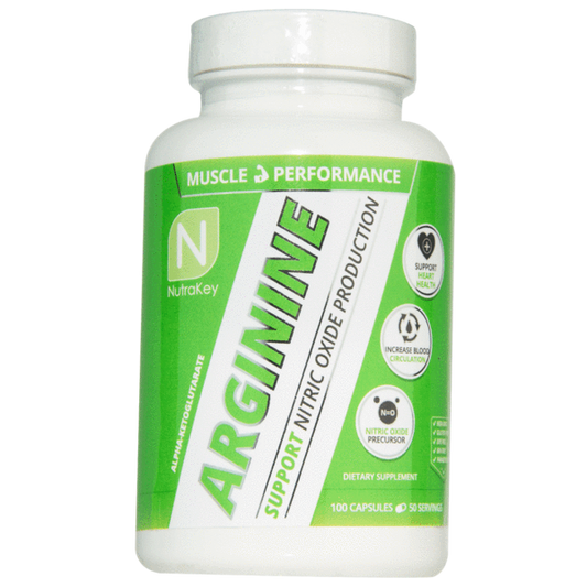 NutraKey - Arginine (100 Caps) - Eva's Supplements