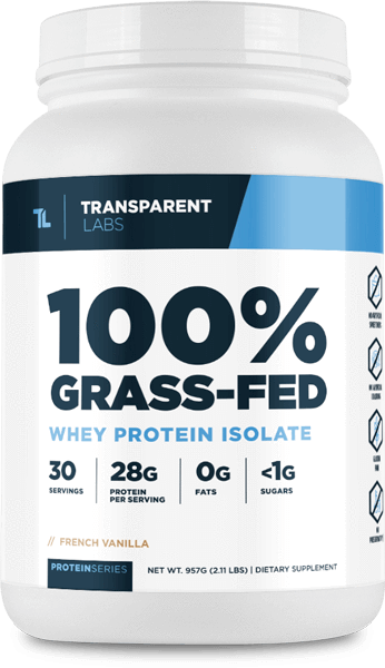 Transparent Labs - 100% Grass-Fed Whey Isolate Protein - Eva's Supplements