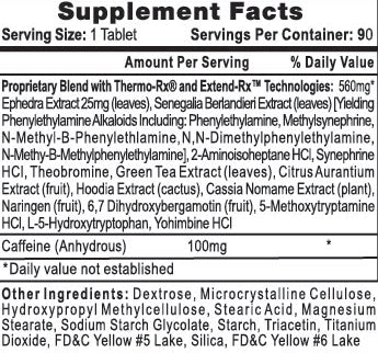 Hi-Tech Pharmaceuticals - Lipodrene (90 CT) - Eva's Supplements