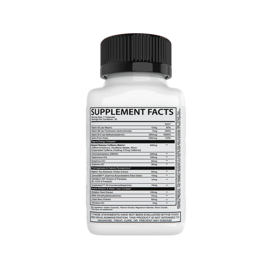 Afterdark Pharmaceuticals - Pyrodex Thermogenic (60 caps) - Eva's Supplements