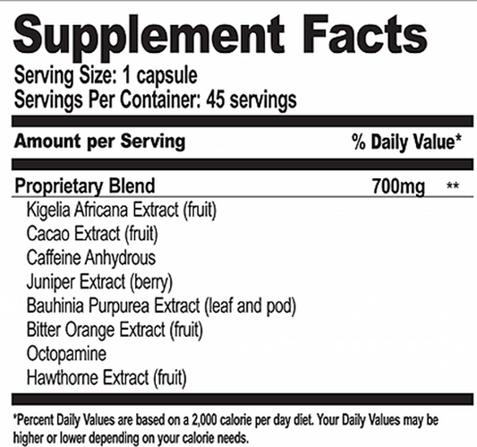 Imperial Nutrition - Thermal Spark (45Caps) - Eva's Supplements