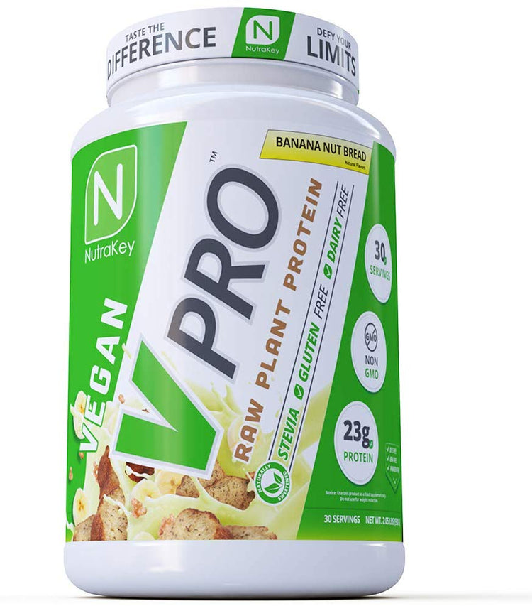 NutraKey - VPro Raw Plant Protein (2lbs) - Eva's Supplements