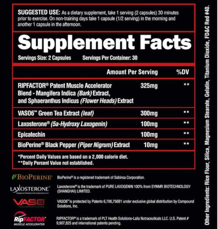 Alpha Lion - SuperHuman Muscle (60 Caps) - Eva's Supplements