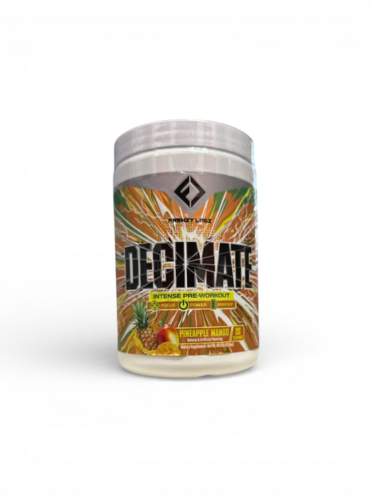Frenzy labz - Decimate Intense Pre-Workout (25 Serv)
