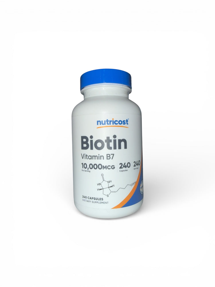 Nutricost - Biotin Vitamin B7 10,000mcg (240 caps)