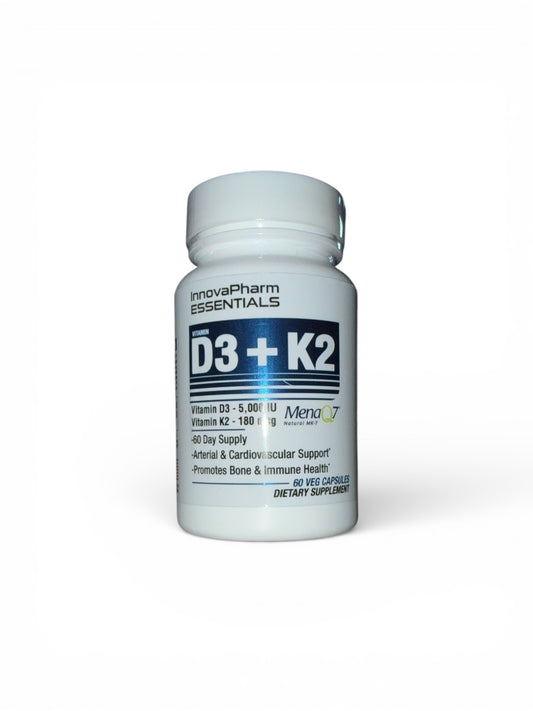 Innovapharm - Vitamin D3+K2 Combo (60 veg caps)