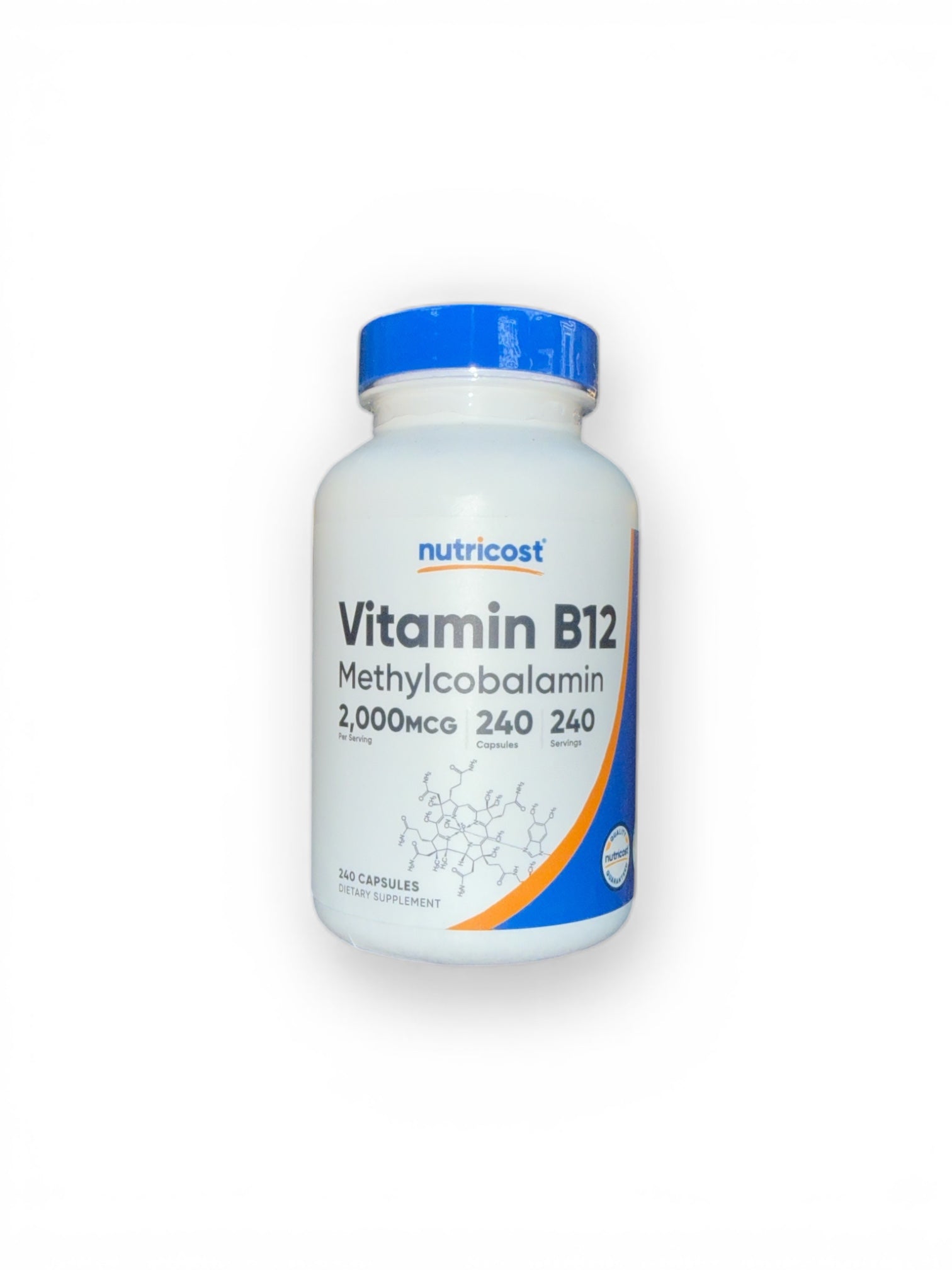 Nutricost - Vitamin B12 2,000mcg (240 caps) – Eva's Supplements