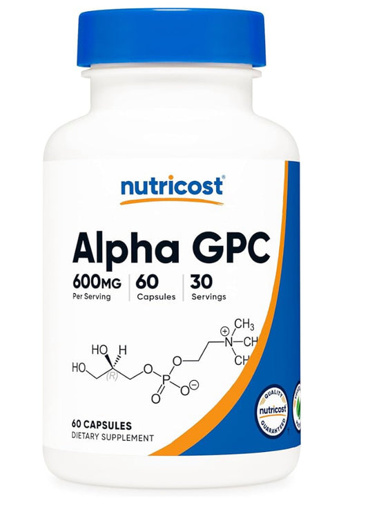 Nutricost - Alpha GPC 600 mgs (60 caps)