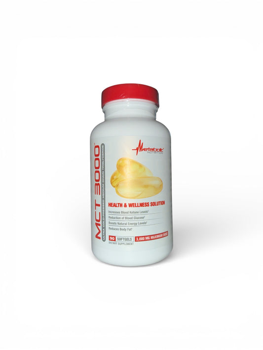 Metabolic Nutrition - MCT 3000 (90 soft gels)