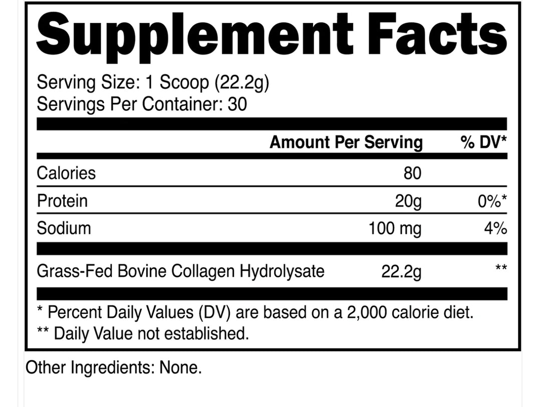 Transparent Labs - Grass-Fed Collagen Peptides
