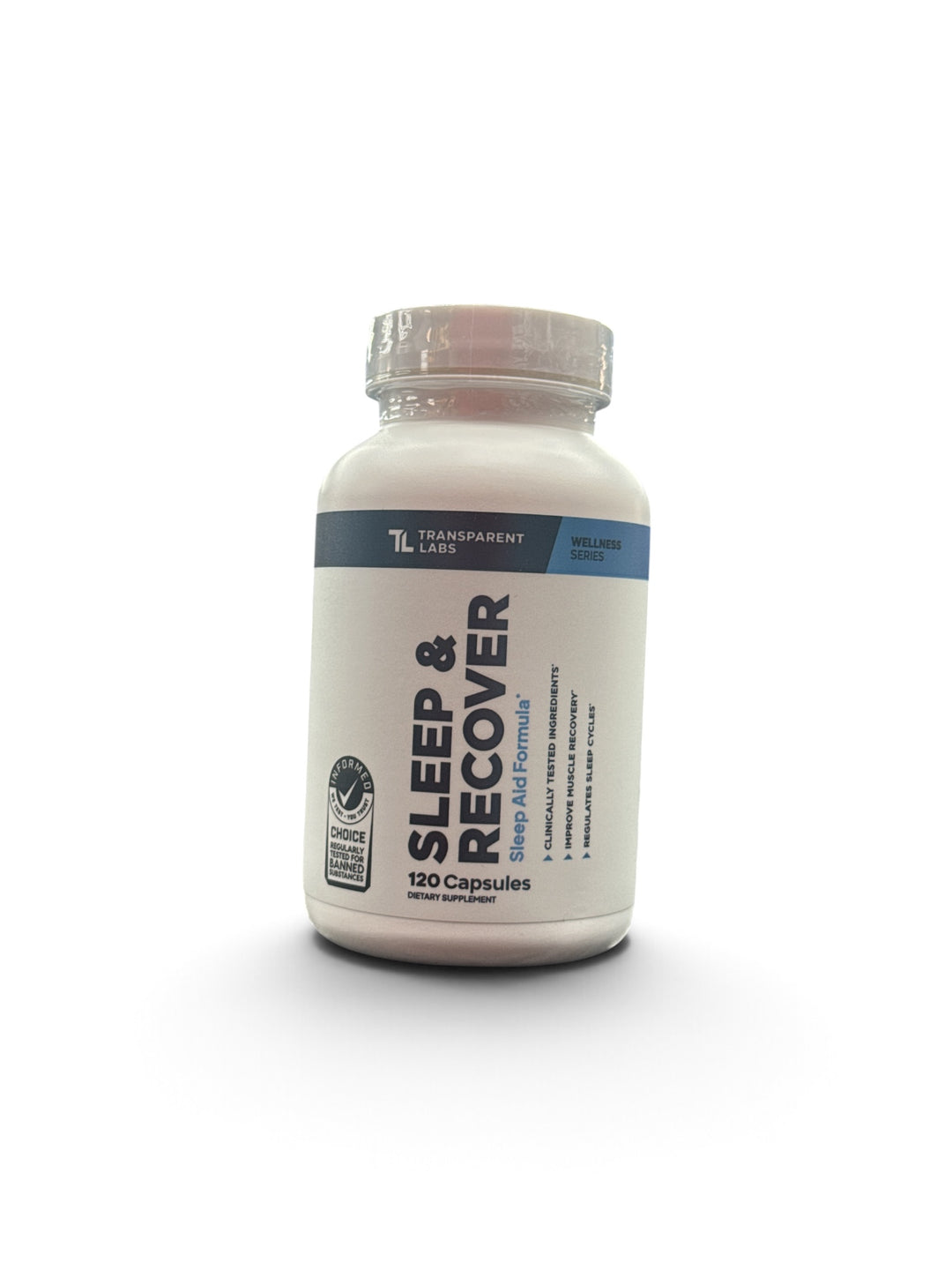 Transparent Labs - Sleep & Recover Sleep Aid Formula (120 Caps)