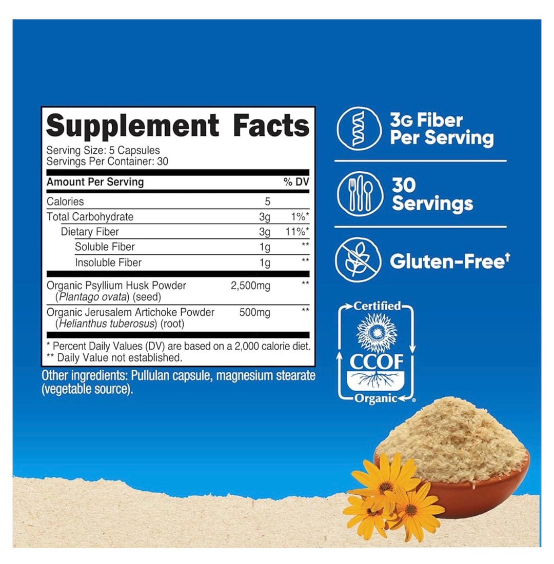 Nutricost - Fiber 3g (150 caps)
