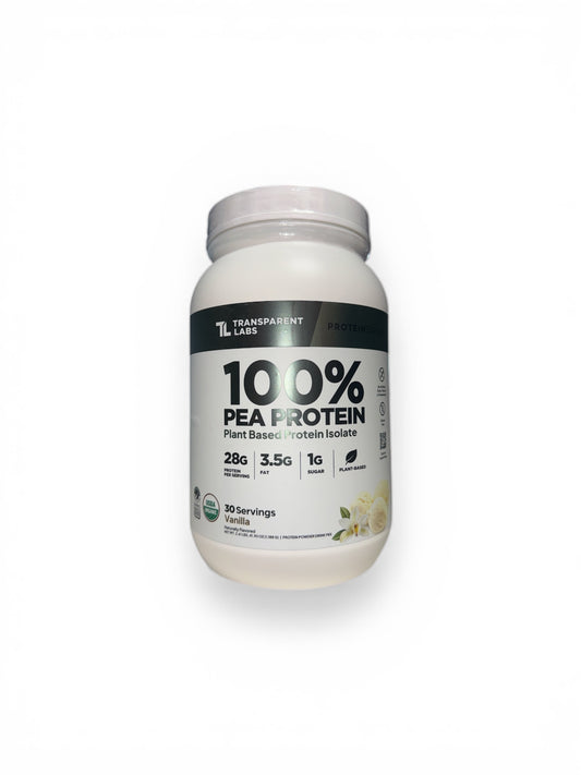 Transparent Labs - Organic 100% Pea Protein (30 Serv)