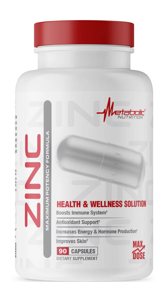 Metabolic Nutrition - Zinc (90 caps)