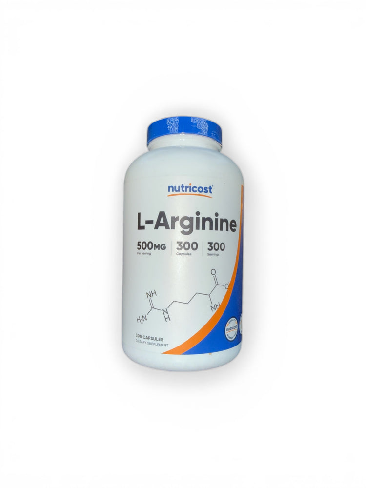 Nutricost - L-Arginine 500 mgs (300 caps)