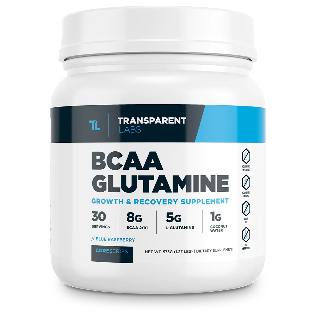 Transparent Labs - BCAA Glutamine (30 Serv) - Eva's Supplements