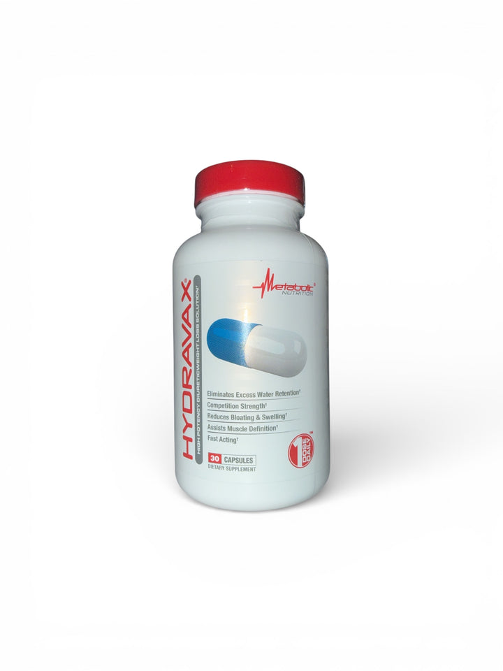 Metabolic Nutrition - Hydravax, Fast Acting Diuretic (30 Caps)