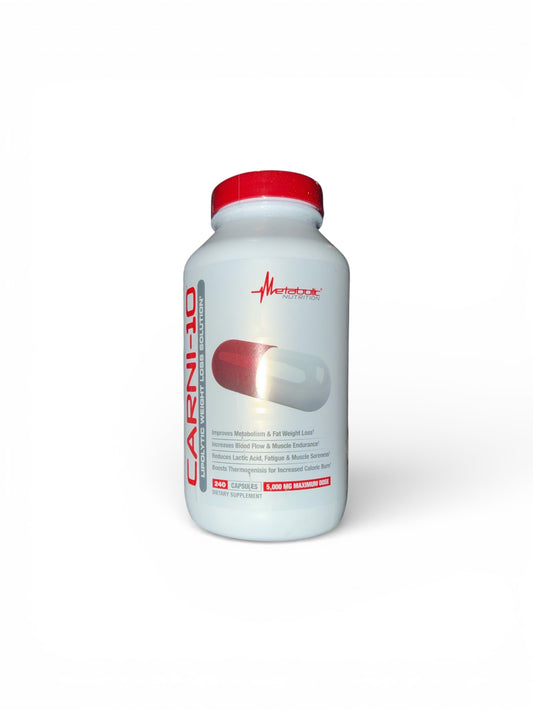 Metabolic Nutrition - Carni-10 (240 caps)
