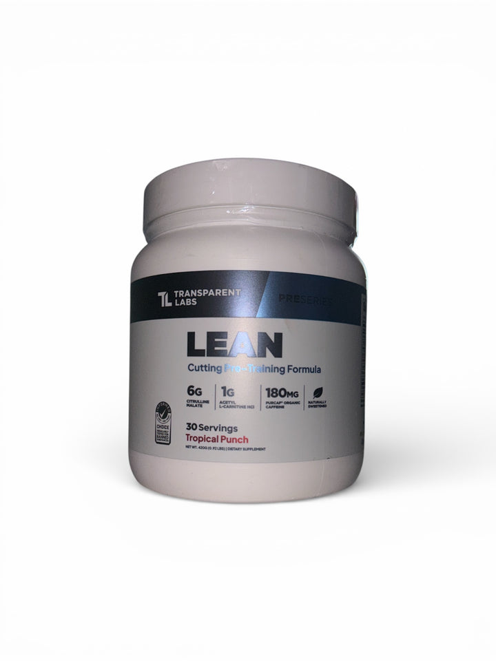 Transparent Labs - LEAN Preworkout (30 serv)