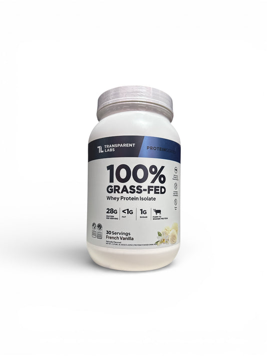 Transparent Labs - 100% Grass-Fed Whey Isolate Protein