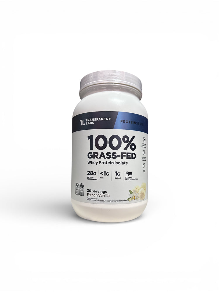Transparent Labs - 100% Grass-Fed Whey Isolate Protein