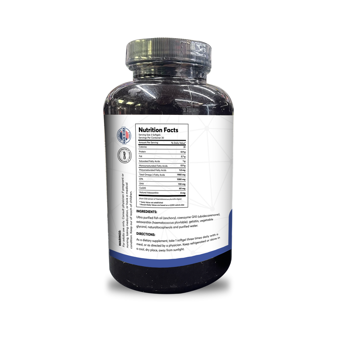 EVAS - Omega Drive (90 Caps) - Eva's Supplements
