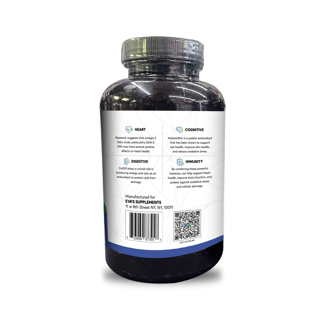 EVAS - Omega Drive (90 Caps) - Eva's Supplements