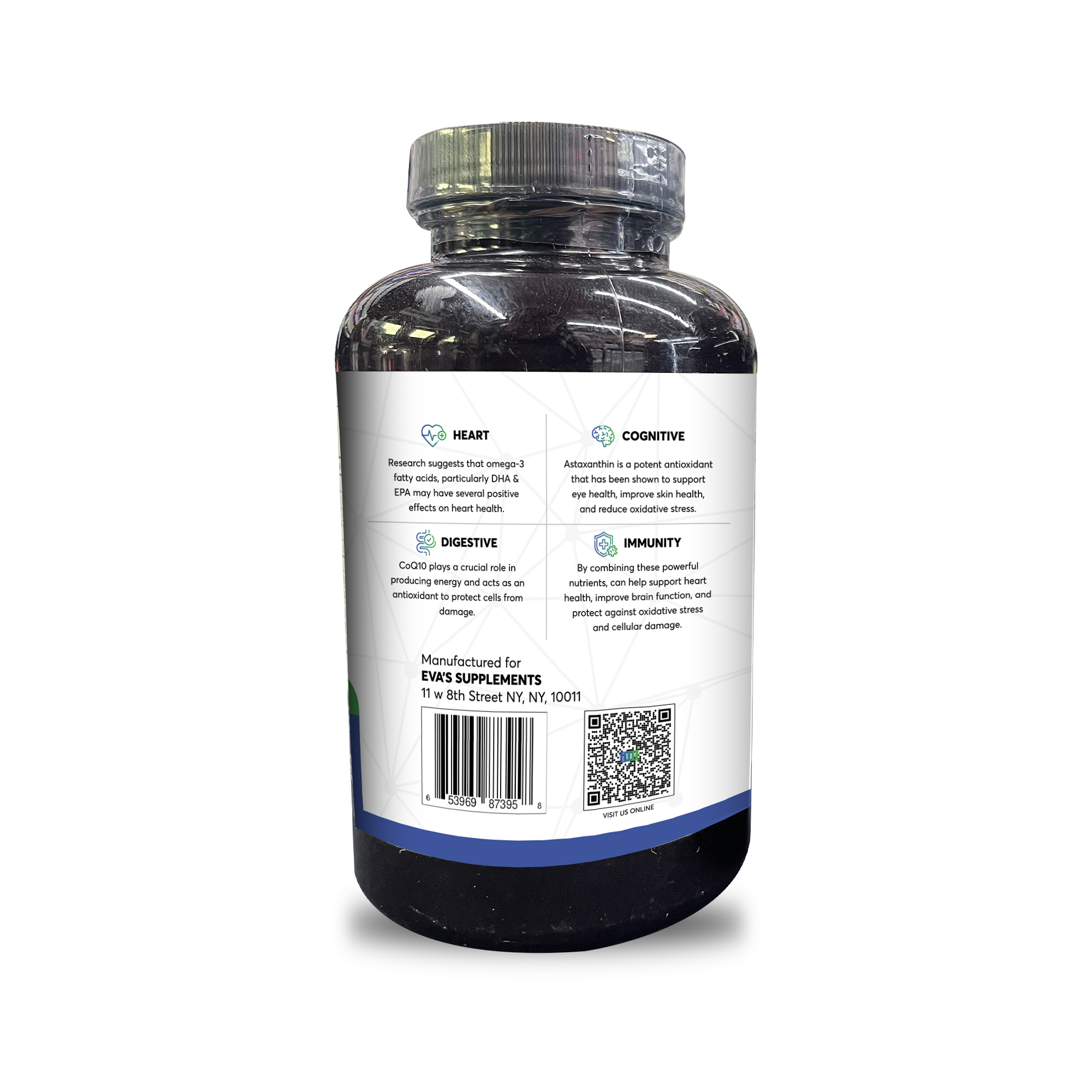 EVAS - Omega Drive (90 Caps) - Eva's Supplements