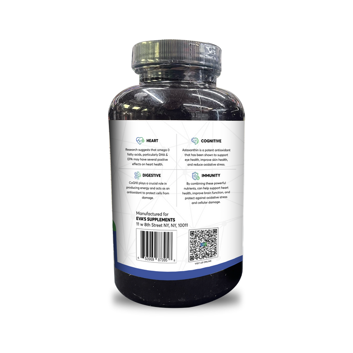 EVAS - Omega Drive (90 Caps) - Eva's Supplements