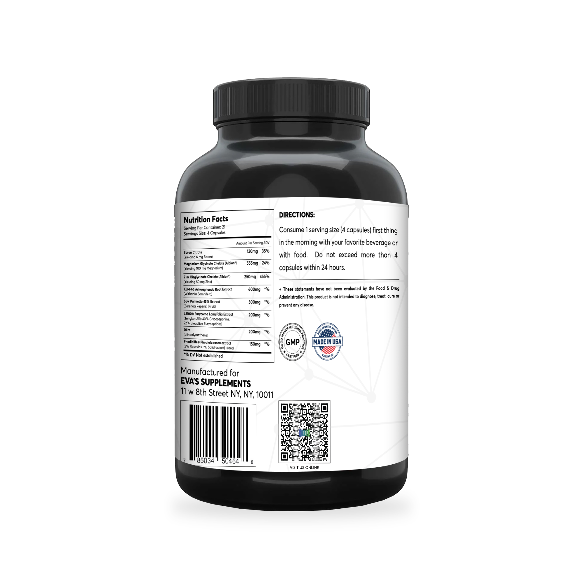 EVAS - Test Thrive Pro (84 Caps) - Eva's Supplements