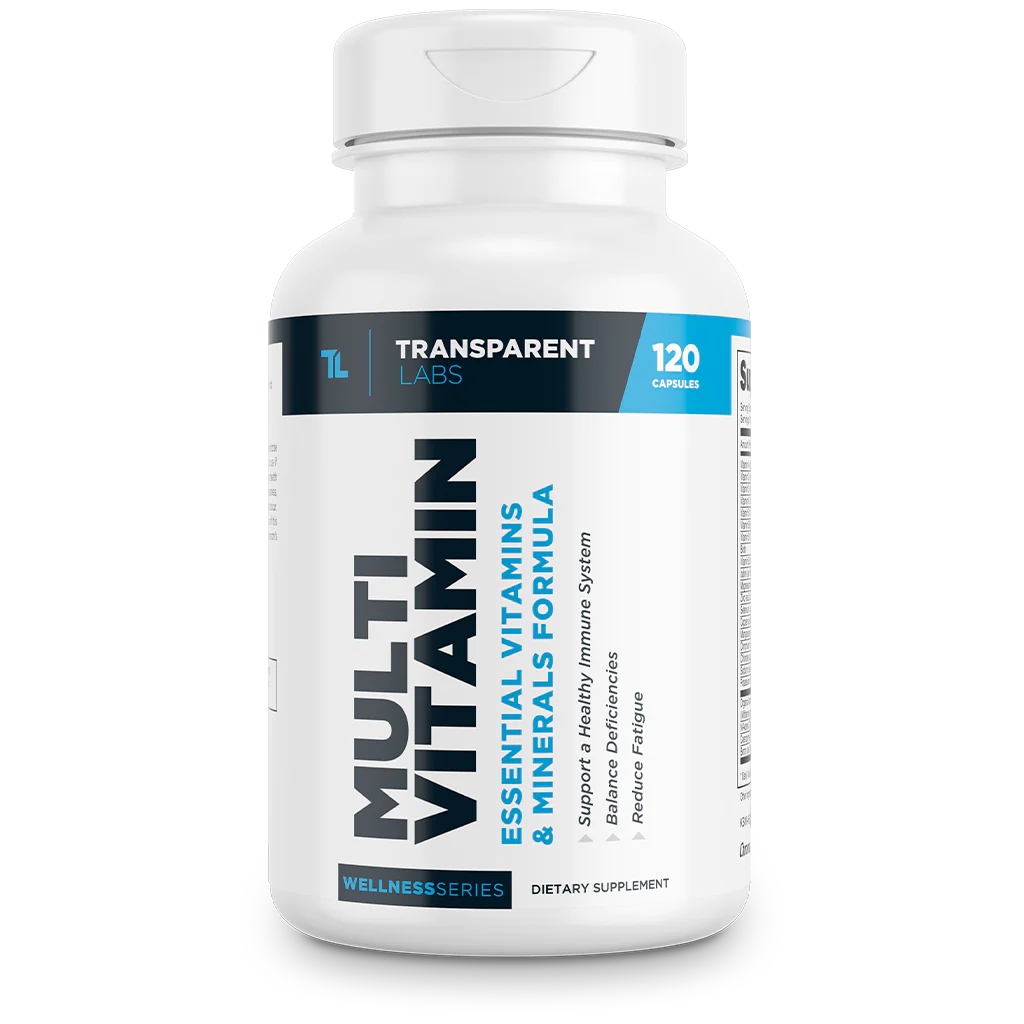 Transparent Labs - Multi Vitamin for Men & Women (120 Caps)