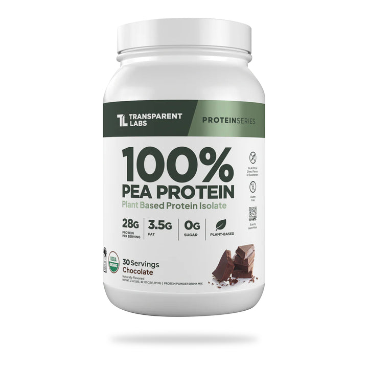 Transparent Labs -  100% Pea Protein (30 Serv)