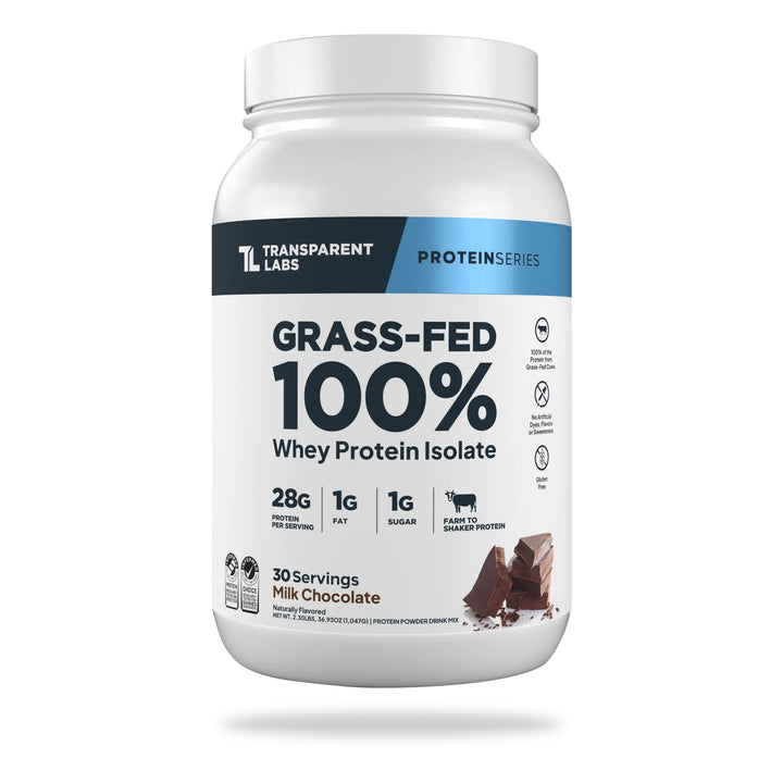 Transparent Labs - 100% Grass-Fed Whey Isolate Protein