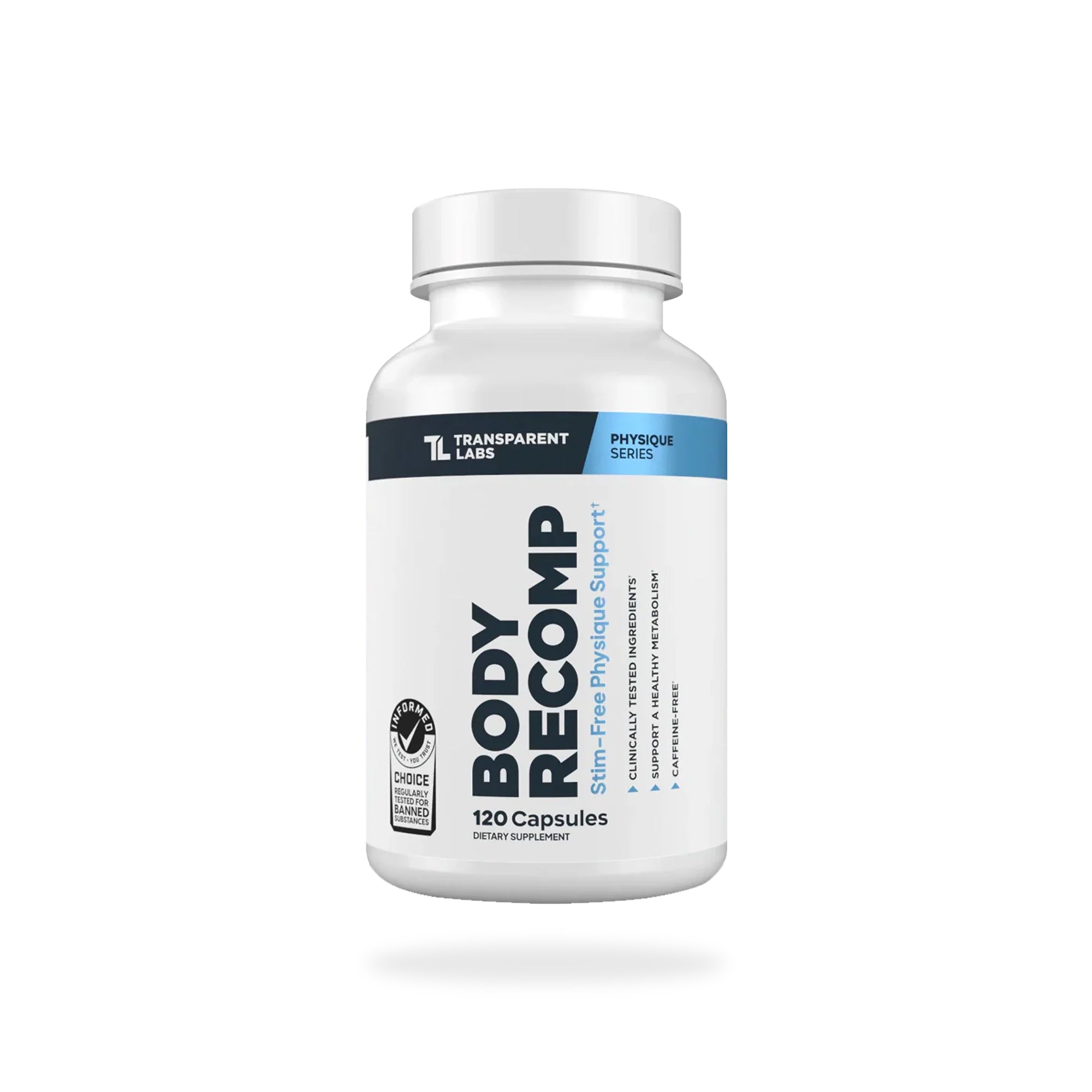 Transparent Labs - Body Recomp Stim Free (120 Caps) – Eva's Supplements