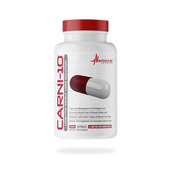 Metabolic Nutrition - Carni-10 (240 caps)