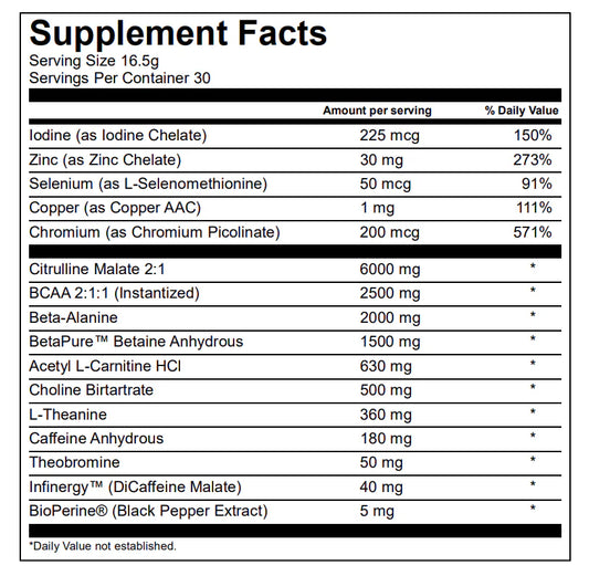 Transparent Labs - LEAN Preworkout (30 serv) - Eva's Supplements