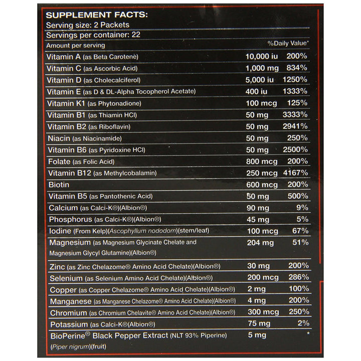 Myogenix - Myovite (44 pack) - Eva's Supplements