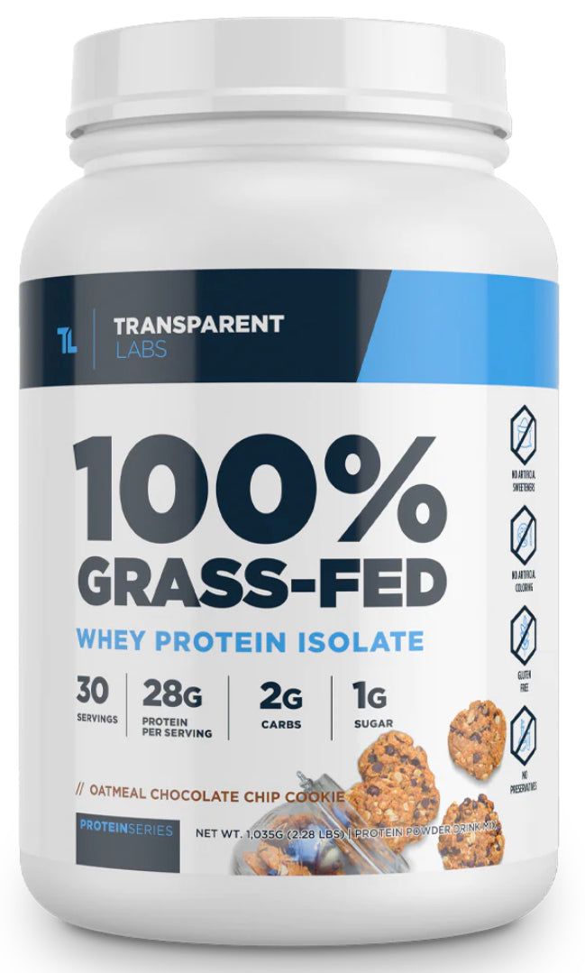 Transparent Labs - 100% Grass-Fed Whey Isolate Protein - Eva's Supplements