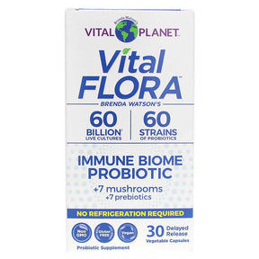 Vital Planet - Vital Flora Immune Biome Probiotic 60 Billion (30 Caps)